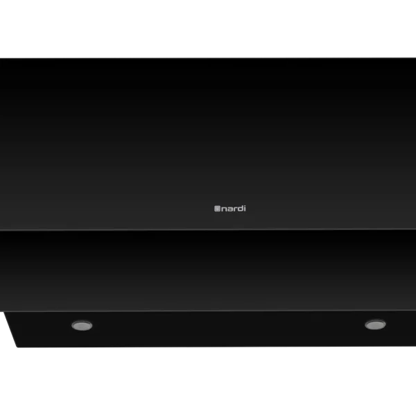 Nardi Vega 90 Decorative Mural Hood - Black Glass (400 Series)