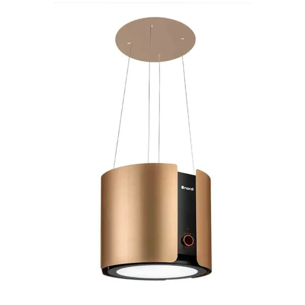 Nardi 45cm Premium Island Hood - Dual Carbon Filtration