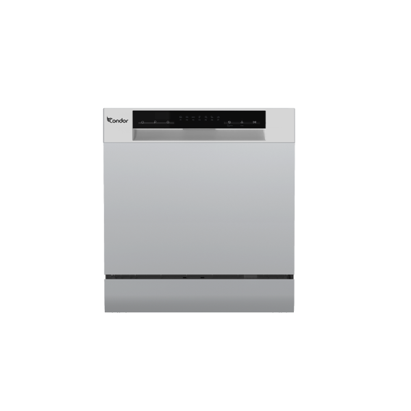 Condor MINUXA 8-Place Setting Compact Dishwasher - Silver (CLV-MIN08S)