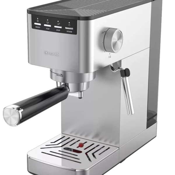 Nardi 2-in-1 Hybrid Espresso & Capsule Machine - Full Inox Series