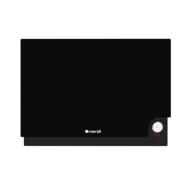 Nardi 75cm Decorative Wall-Mounted Hood - Black Glass Series