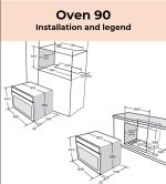 Nardi 90cm 120L Built-in Gas Oven with Electric Grill - Italian Design & Components (FMX69XN4) - Image 2