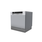 Condor MINUXA 8-Place Setting Compact Dishwasher - Silver (CLV-MIN08S) - Image 4
